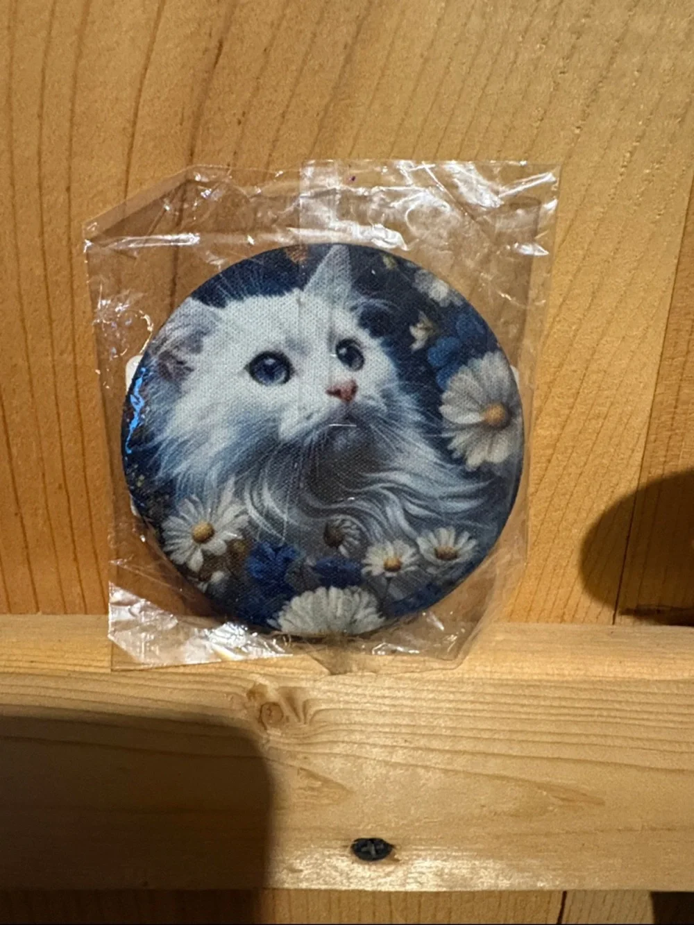 Cat Rope Scratcher with Dangling Ball - Cream and a Pair of Cat Car Coasters